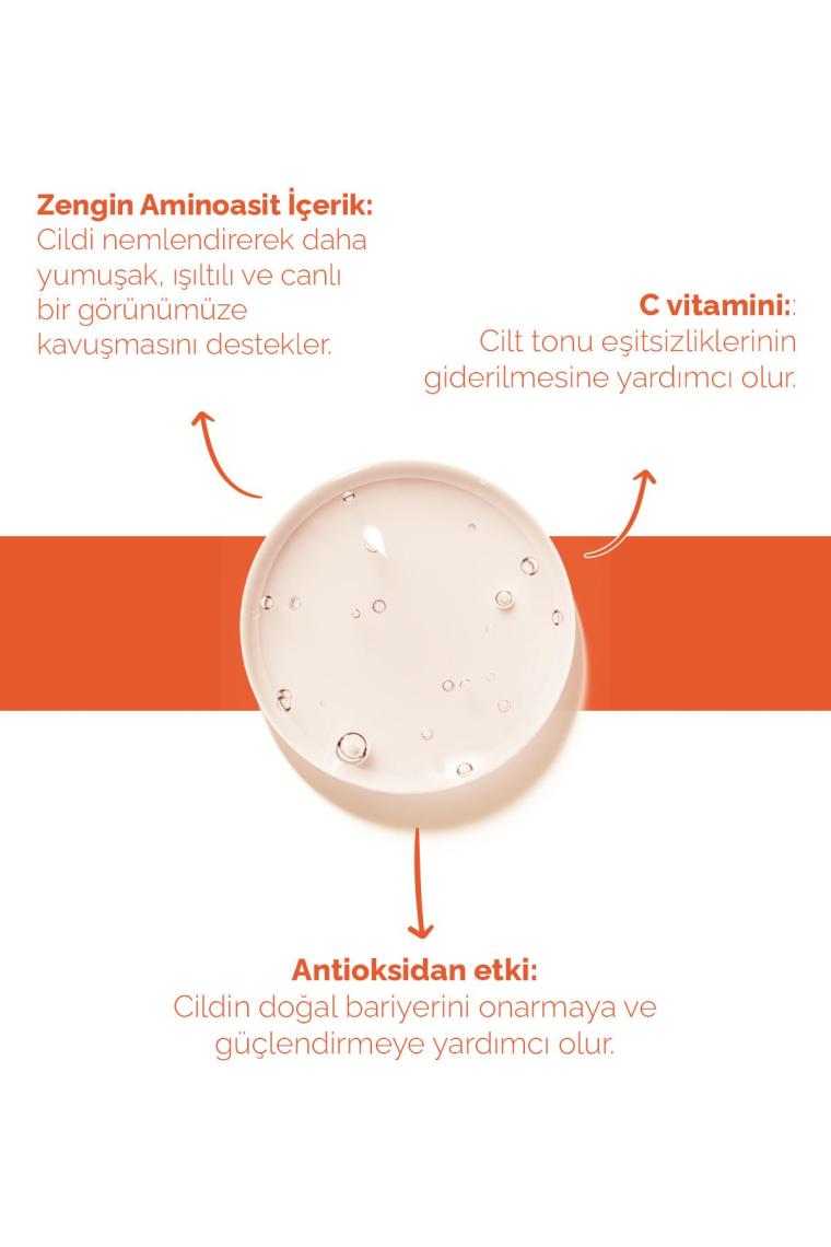 Aydınlatıcı Canlandırıcı ve Besleyici C Vitamini Serumu 30 ml