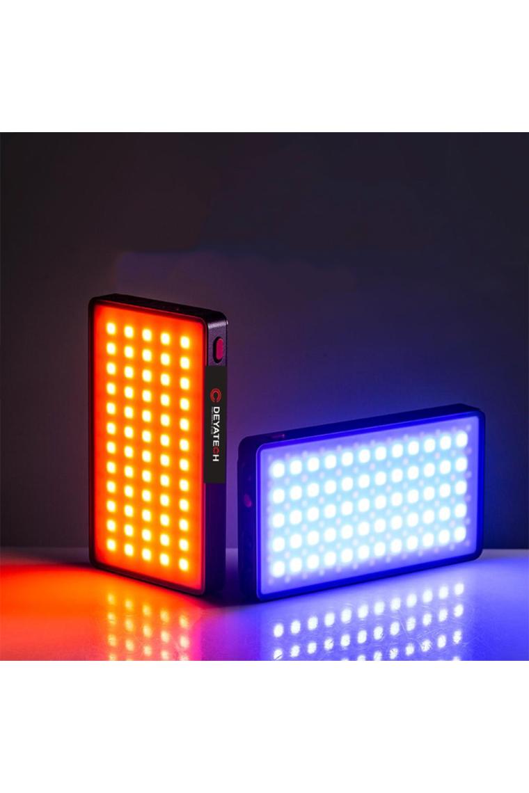 Deyatech Rgb LED Işık 8500K 4000MAH Taşınabilir Fotoğraf & Video Çekim Youtube Tiktok Ambiyans Işığı