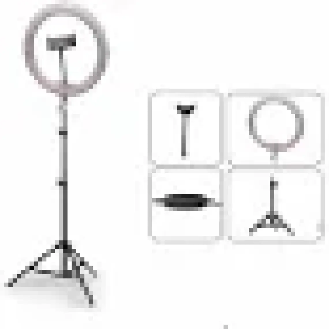 DP Youtube Kuaför Makyaj Vlogger Ring Light LED 10" 26 cm