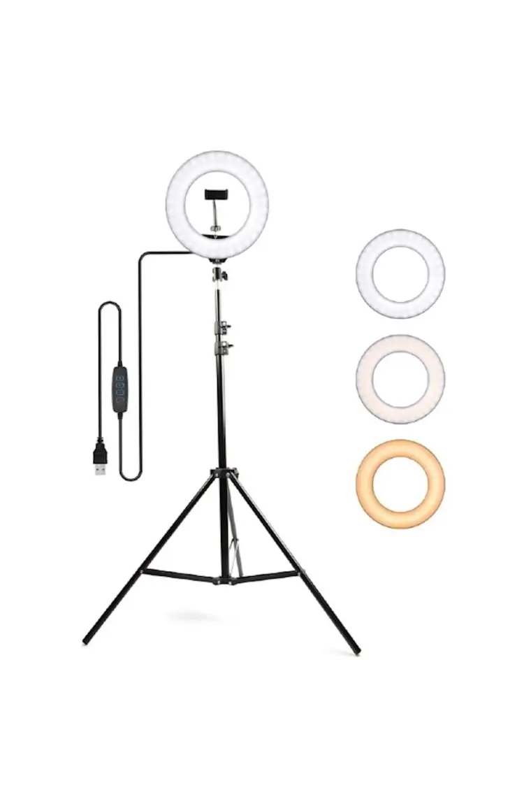DP Youtube Kuaför Makyaj Vlogger Ring Light LED 10" 26 cm