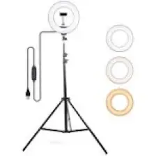 DP Youtube Kuaför Makyaj Vlogger Ring Light LED 10" 26 cm