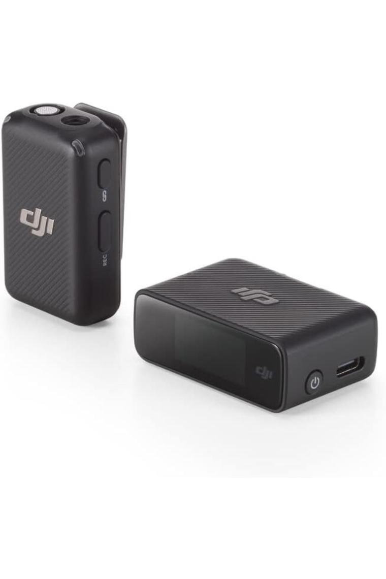 DJI Mic (1 Tx + 1 Rx) Tek Kişilik Kablosuz Mikrofon Kiti (DJI Türkiye Karacauslu Garantili)