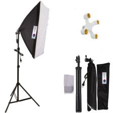 Deyatech 50X70CM Softbox 4duylu Tekli Sürekli Işık Seti