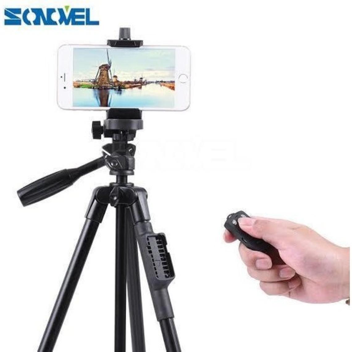 Yunteng 5208 Bluetooth Kumandalı Telefon Uyumlu Dslr Tripod