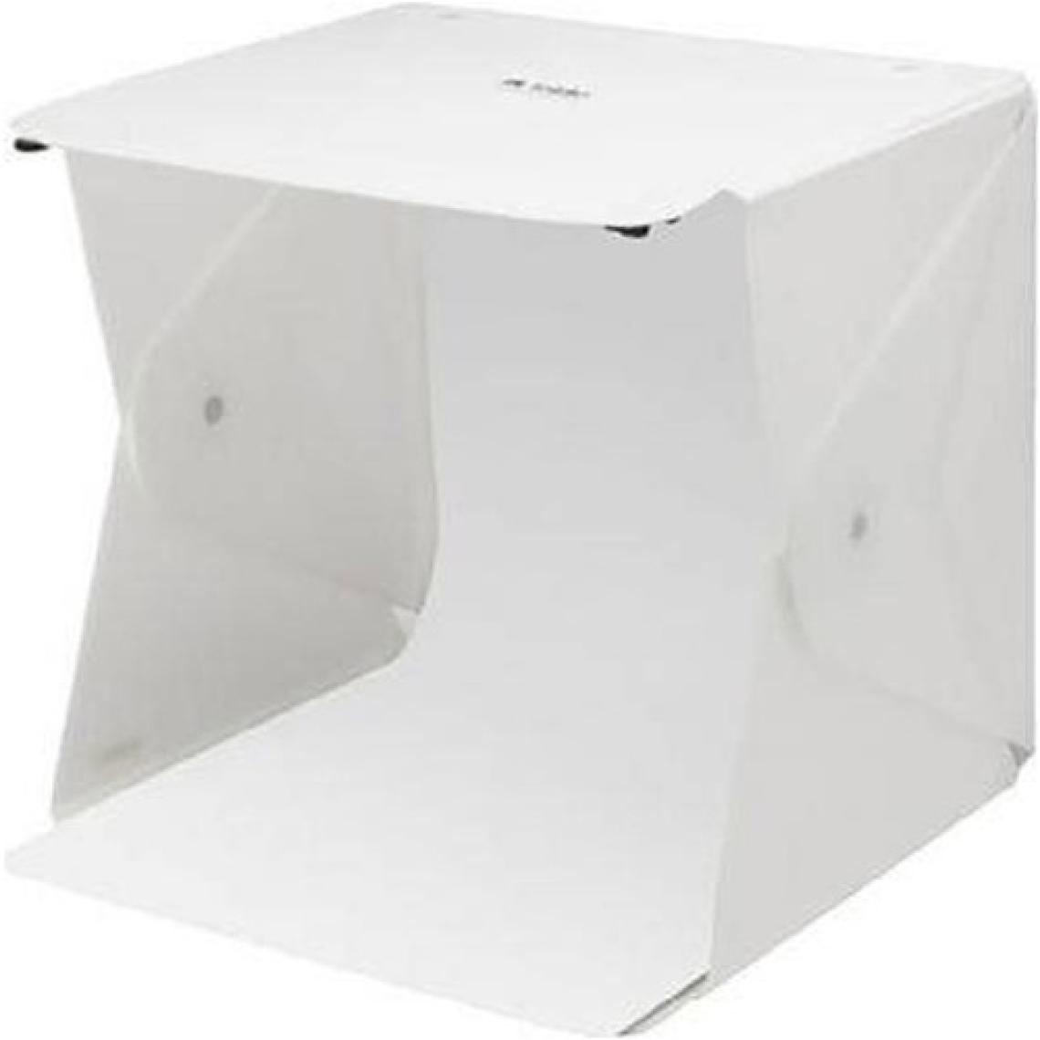 Fototek 23 x 23 cm Portatif Katlanabilir Işıklı Ürün Çekim Çadırı 40 LED Işık Çadırı
