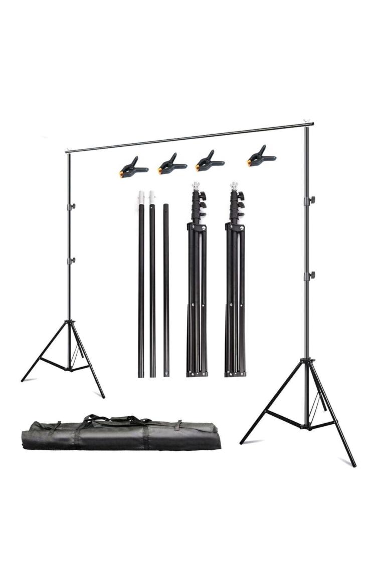 AA Plus Fon Standı Background Stand 2X2M + 4 Mandal