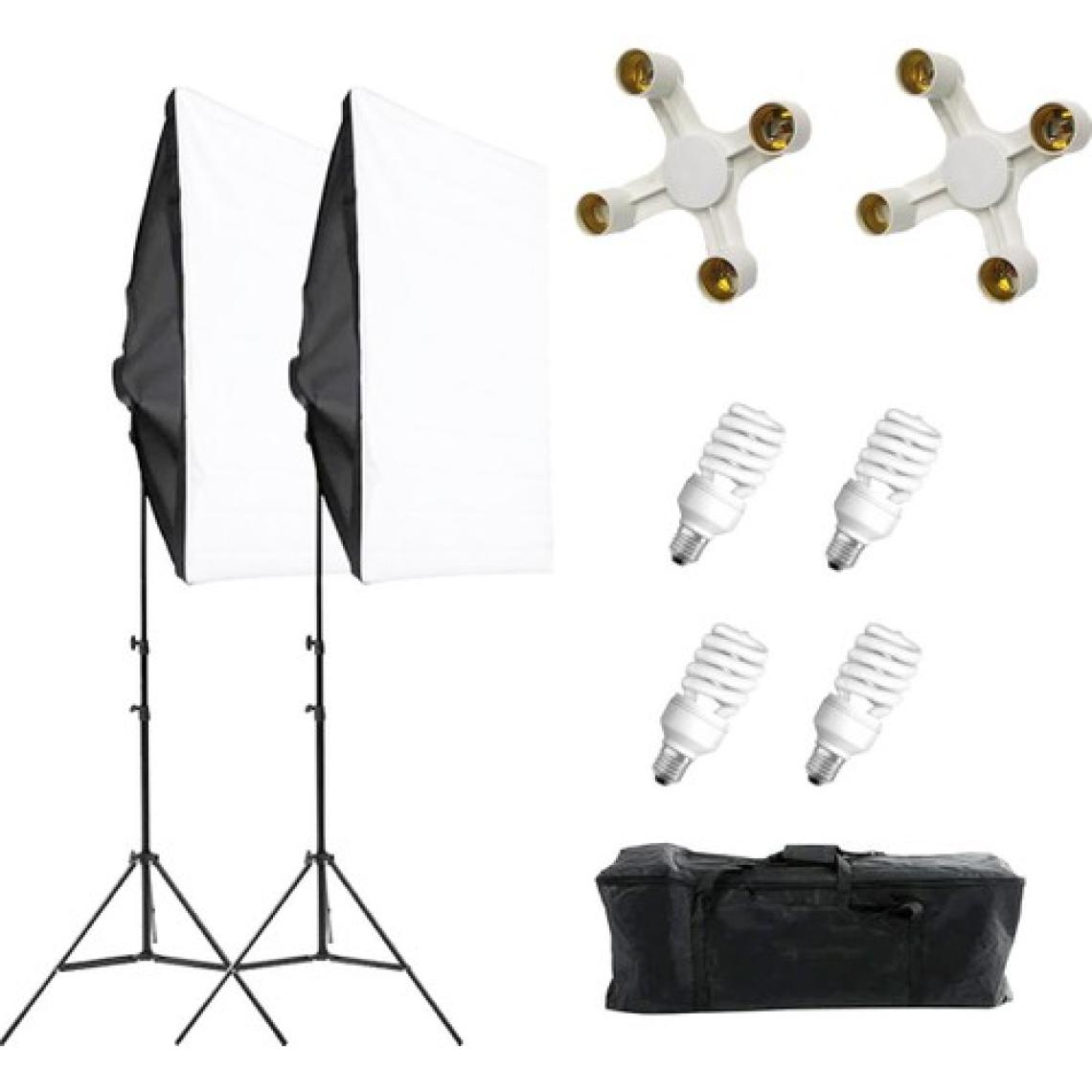 Deyatech 4 Duylu 50X70 Softbox 20 watt lamba