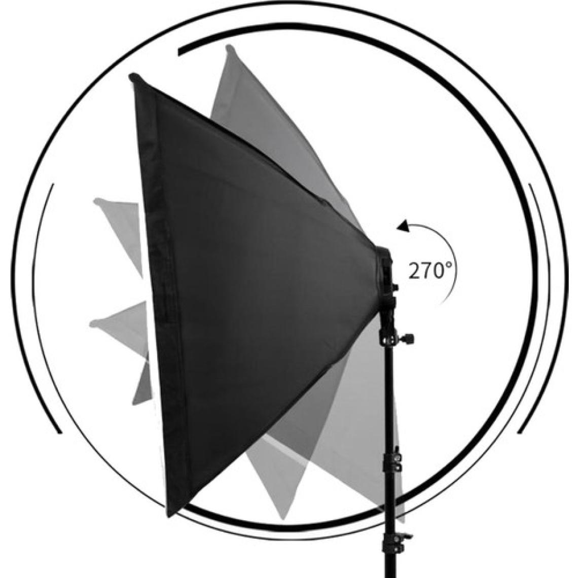 Deyatech 4 Duylu 50X70 Softbox 20 watt lamba