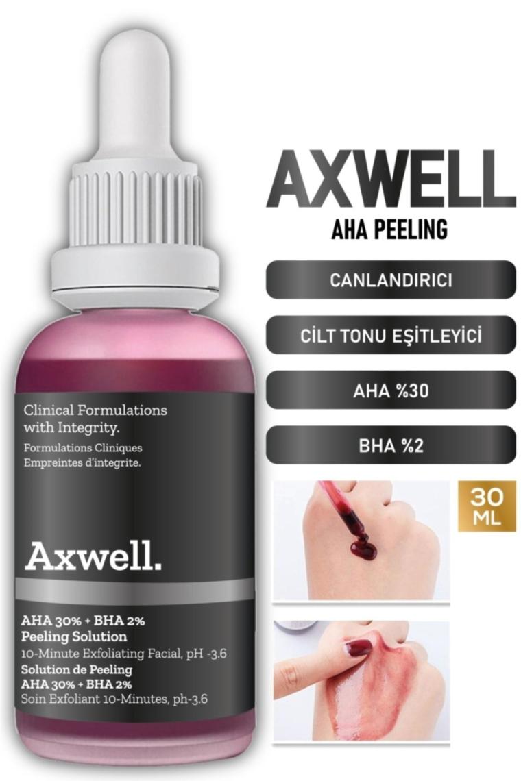 Canlandırıcı & Cilt Tonu Eşitleyici Yüz Peeling Serum 30 ml Aha 30% + Bha 2%