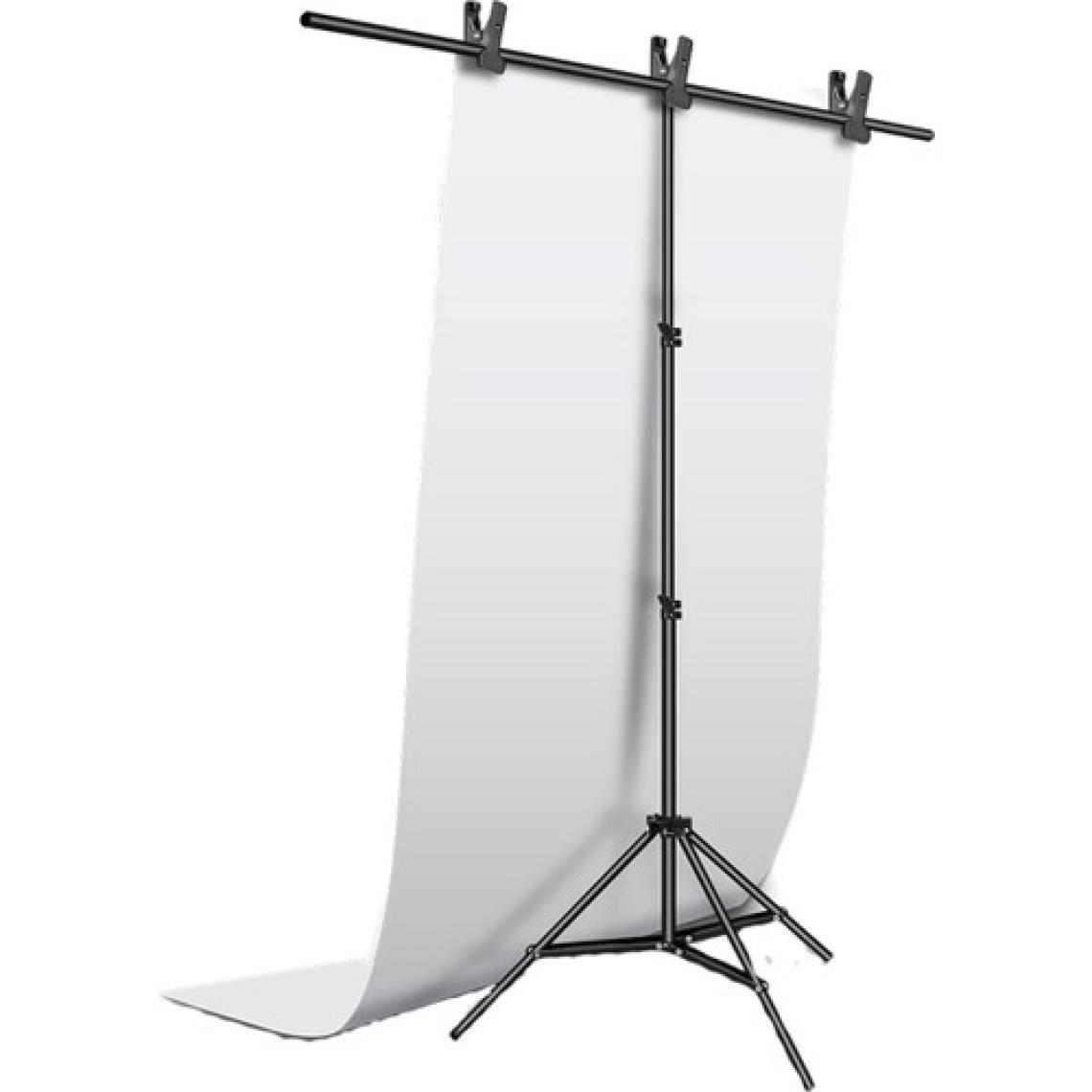 Deyatech Pvc T Stand Plastik Fon Beyaz 100 x 200 cm