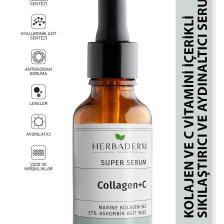 Sıkılaştırıcı Aydınlatıcı Kolajen C Marine Süper Serum (COLLAGEN %3 3-O-ETİL ASKORBİK ASİT % 0,5)