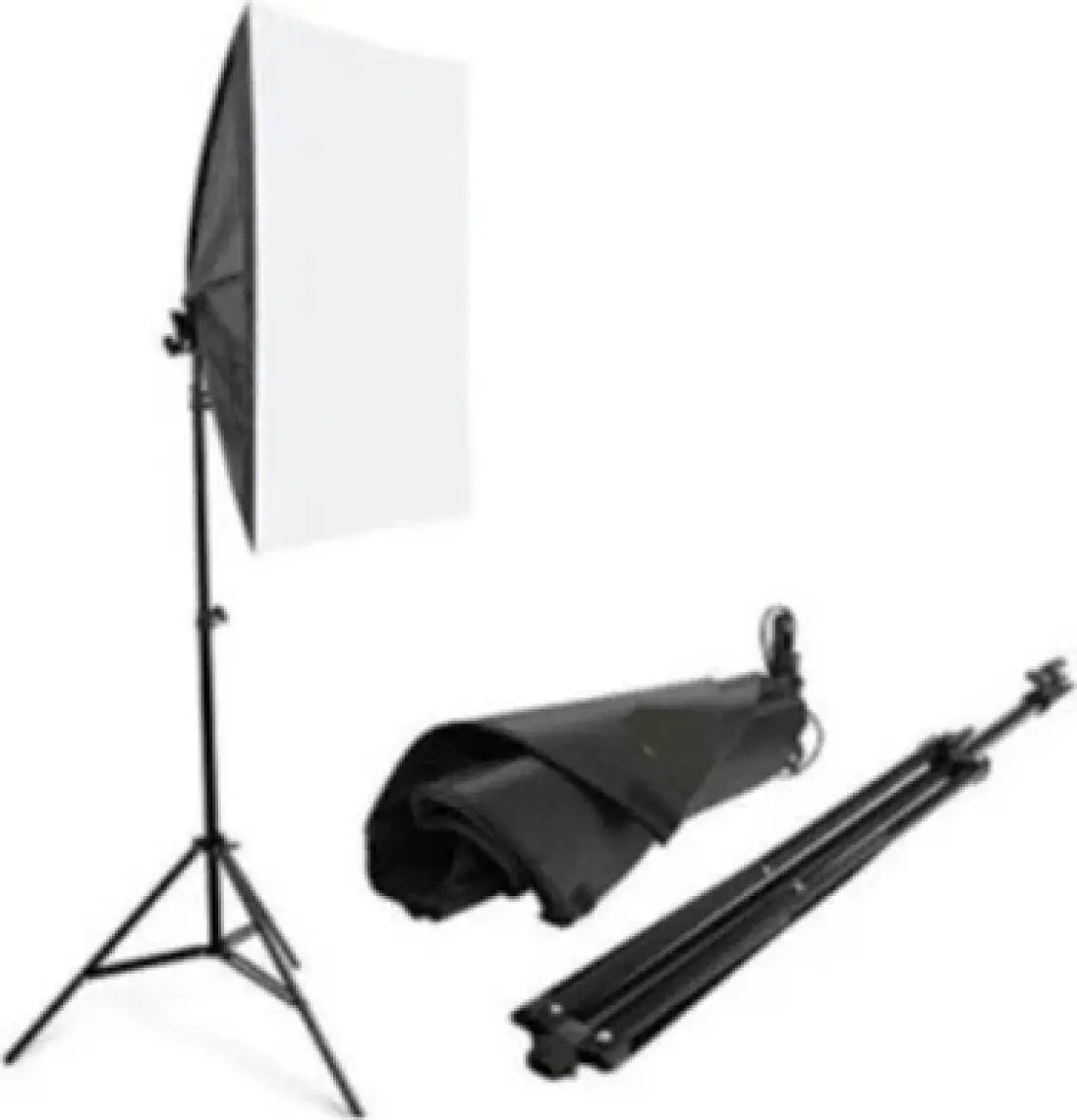 Greenbox Ada  Softbox Sabit Işık Seti + 50 Watt Led Lamba 50 x 70 cm