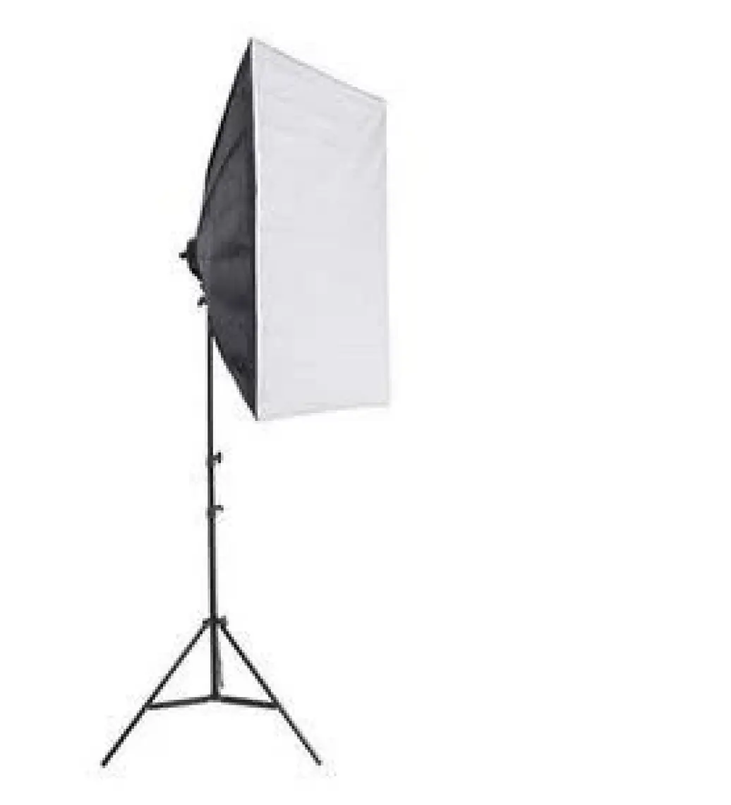 Greenbox Ada  Softbox Sabit Işık Seti + 50 Watt Led Lamba 50 x 70 cm