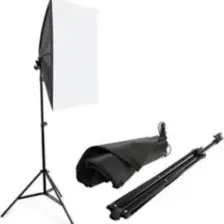 Greenbox Ada  Softbox Sabit Işık Seti + 50 Watt Led Lamba 50 x 70 cm