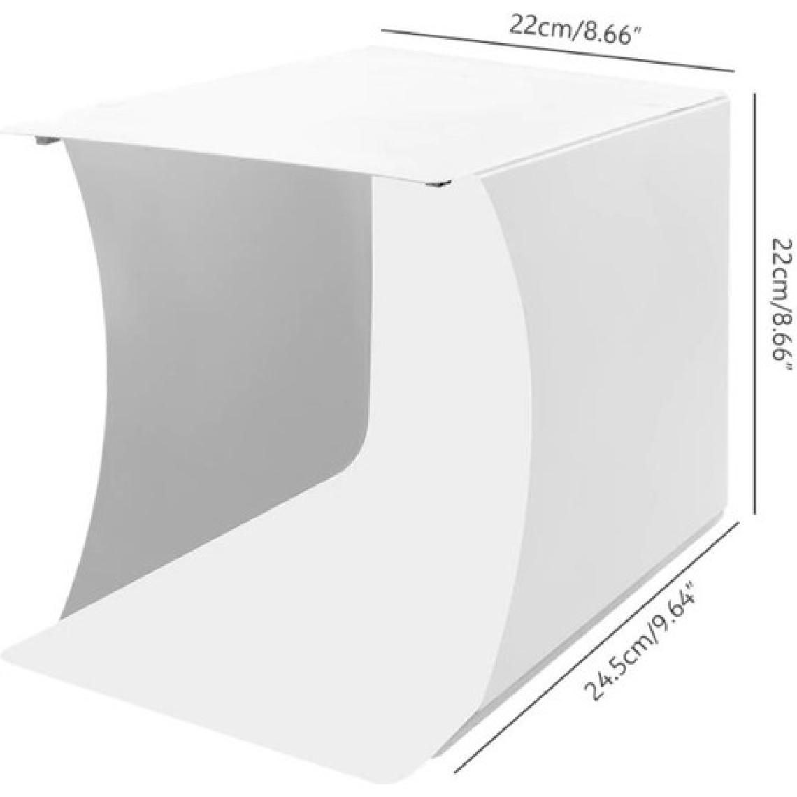 HLYPRO Light Box 20X22X26 Ürün Çekim Çadırı Tripod Kumandalı Tutacaklı