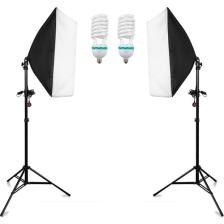 HLYPRO 50x70 Softbox İkili Sürekli Işık Seti 120w