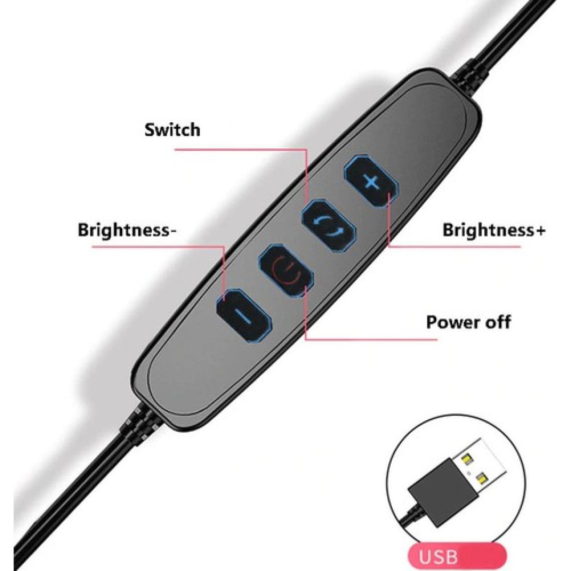 Saywin Katlanabilir Youtuber LED Selfie Tripod Kuaför Makyaj Işığı 168 cm