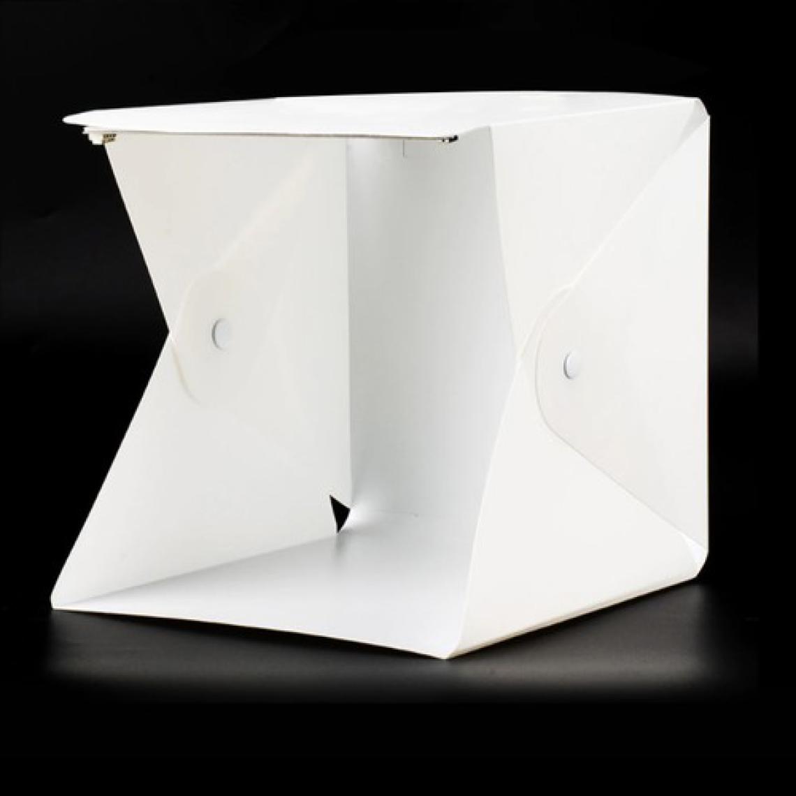 Cazip Shop Kumandalı Portatif LED Işıklı Ürün Çekim Çadırı Kit(22.6 x 23 x 24 Cm)