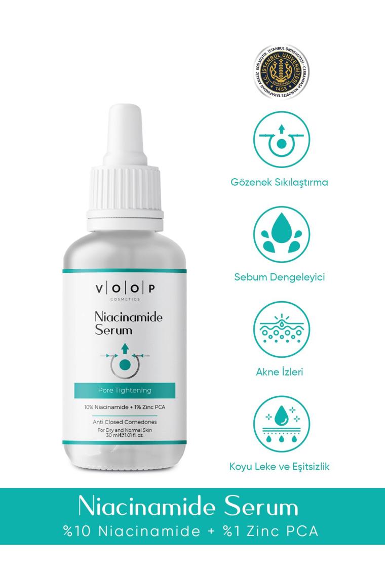 Siyah Nokta & Sivilce Karşıtı Cilt Bakım Serumu 30 ml | %10 Niacinamide