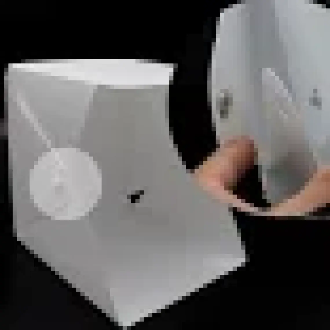 Triline Stüdyo LED Işıklı Ürün Fotoğraf Çekim Çadırı Pratik Katlanabilir  20 x 20 cm