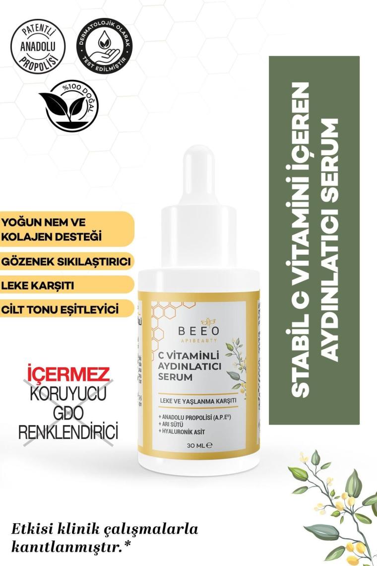 Cilt Tonu Eşitleyici & Aydınlatıcı C Vitaminli Serum 30 ml