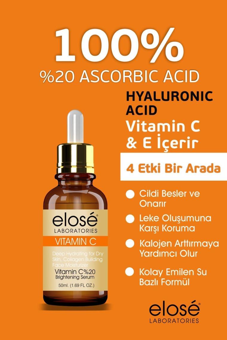 Vitamin C + Collagen Serum 50 Ml.
