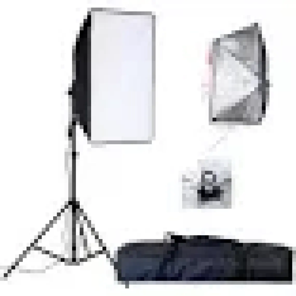 HLYPRO 50x70 Softbox Tekli Sürekli Işık Seti 60W