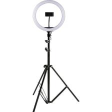 Mi7a Halka LED Işık 10" ve 2,1 m Tripod