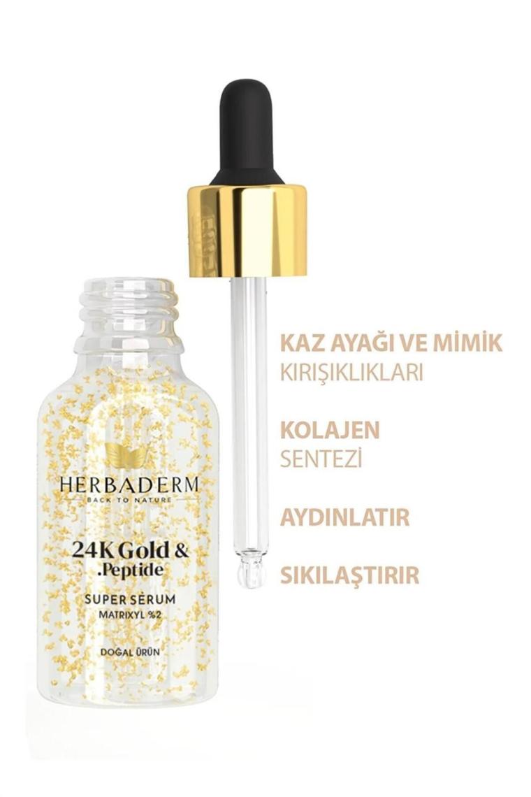 Kaz Ayağı Kırışıklarına Karşı Gold&peptide Super Serum