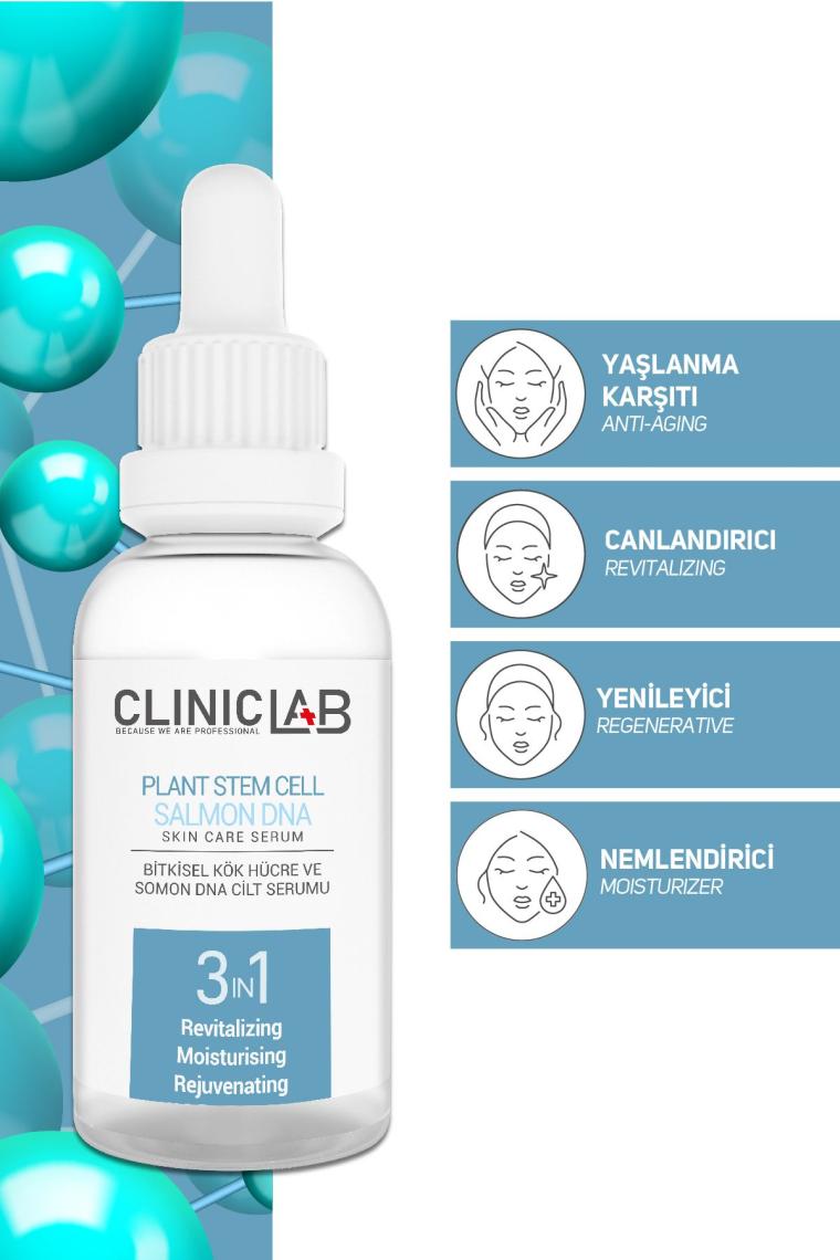 Bitkisel Kök Hücre Ve Somon Dna Cilt Serumu 30ml