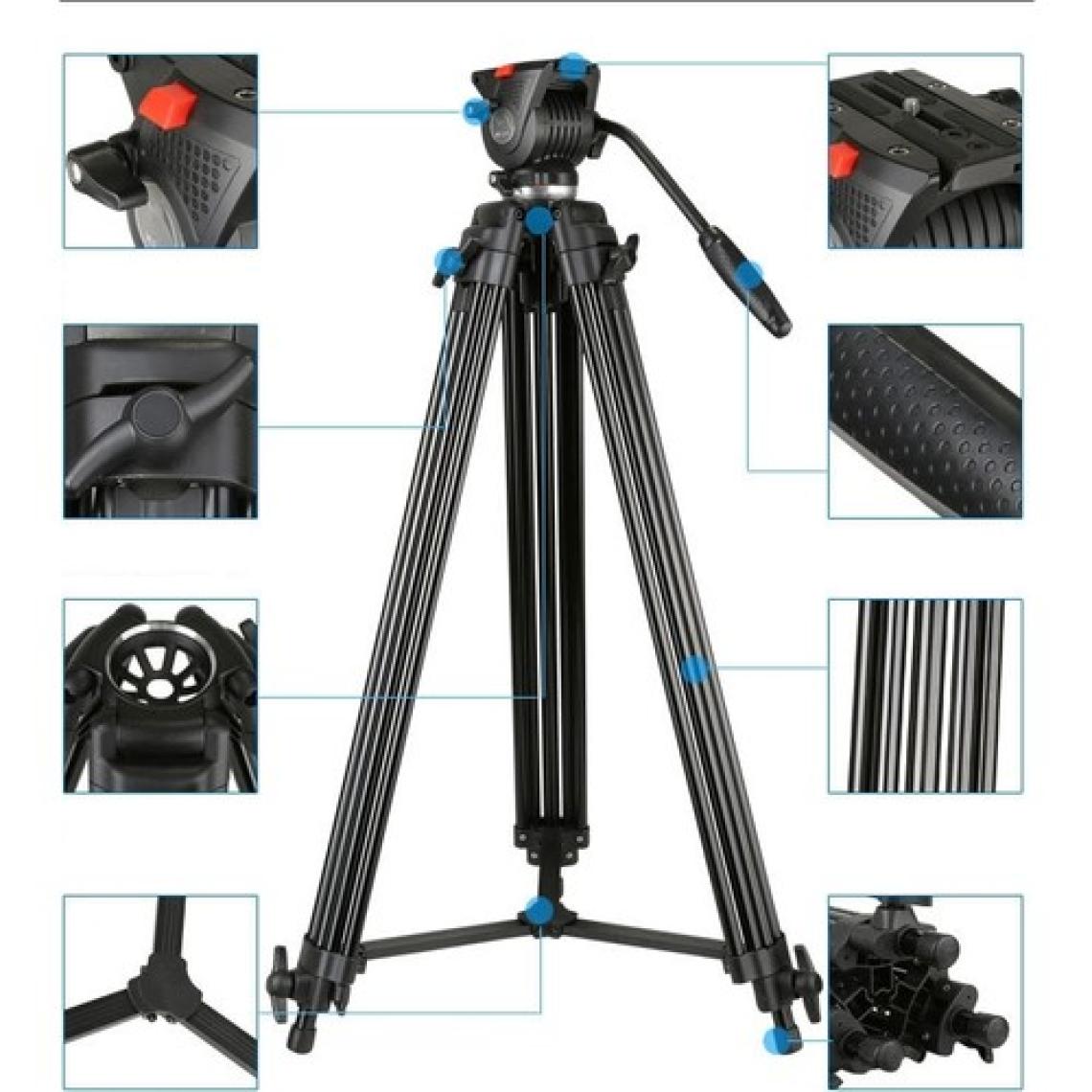 Deyatech  777 Profesional 180CM Tripod Video Kamera+Dslr Tripod