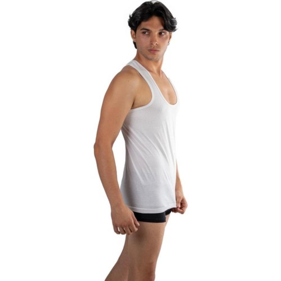 Gizem İç Giyim Beyaz Erkek Atlet 6'lı Paket