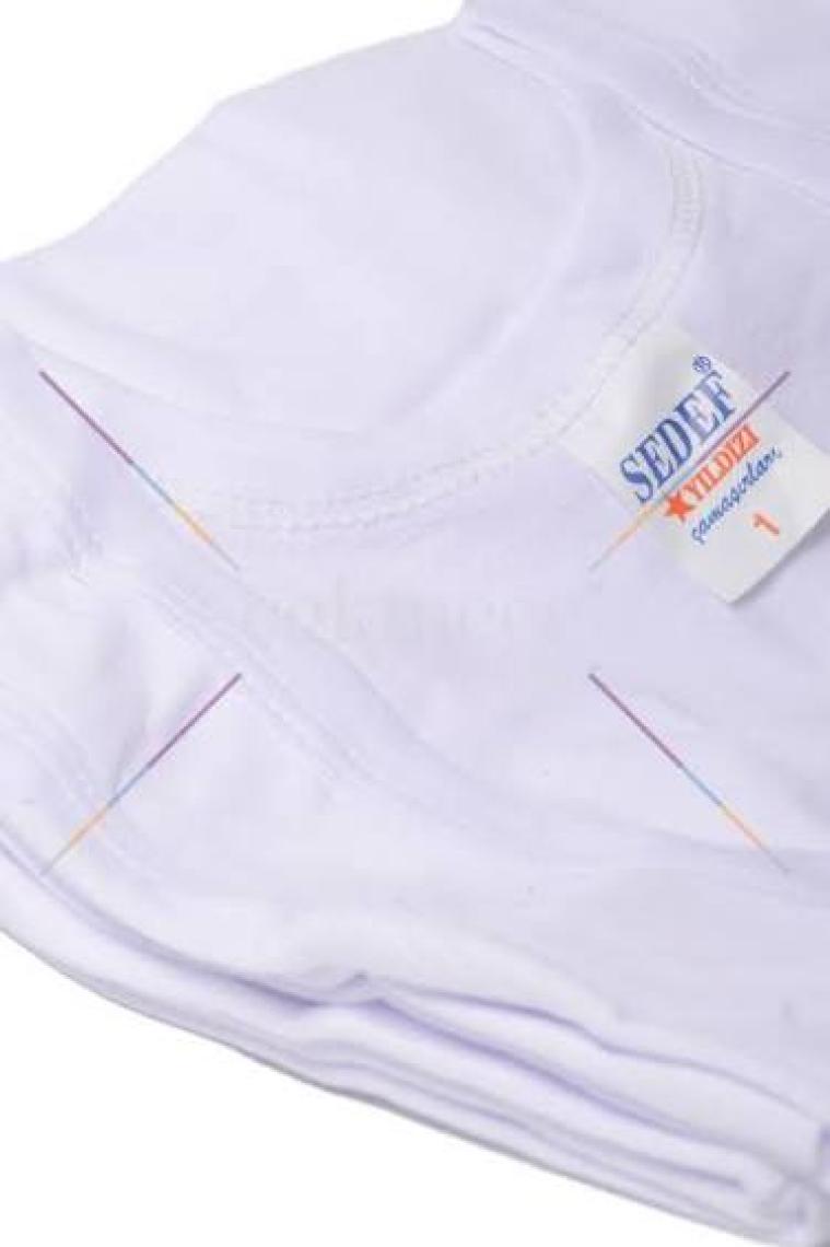 Seher Yıldızı Erkek Penye Atlet 6'Lı Paket