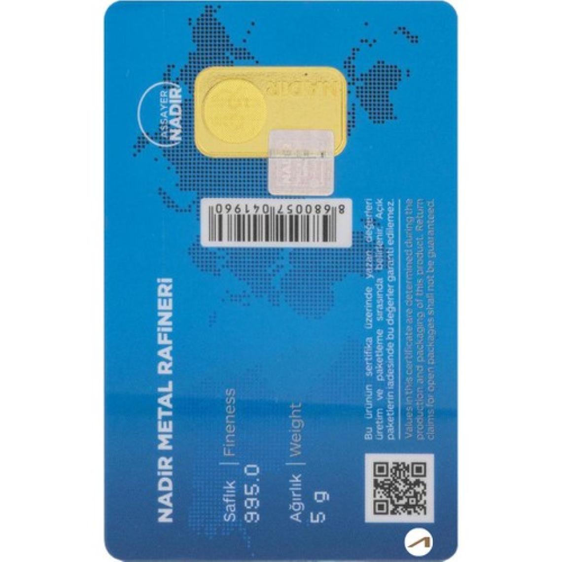 Nadir Gold 20 gr 24 Ayar Nadirgold Gram Altın