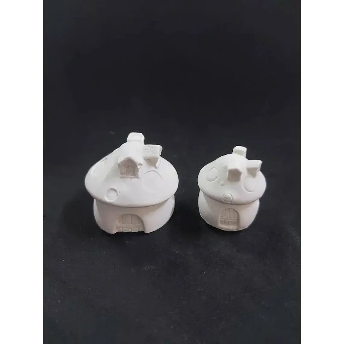E Hobici  Mantar Evler 2 Li Set 5X4CM+3,5X3,5CM