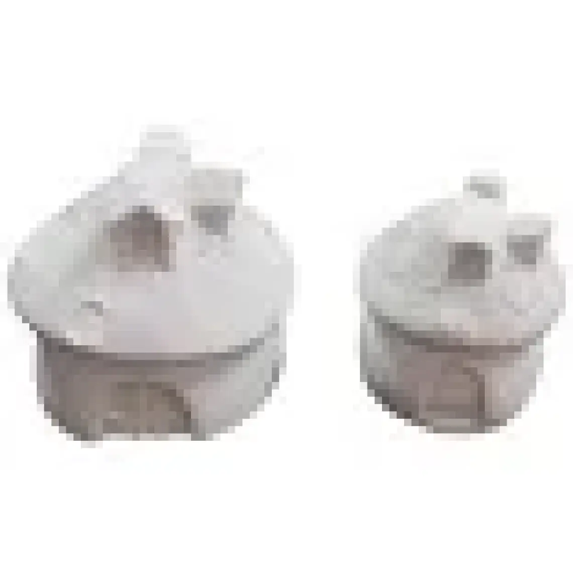 E Hobici  Mantar Evler 2 Li Set 5X4CM+3,5X3,5CM