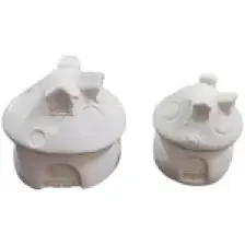 E Hobici  Mantar Evler 2 Li Set 5X4CM+3,5X3,5CM