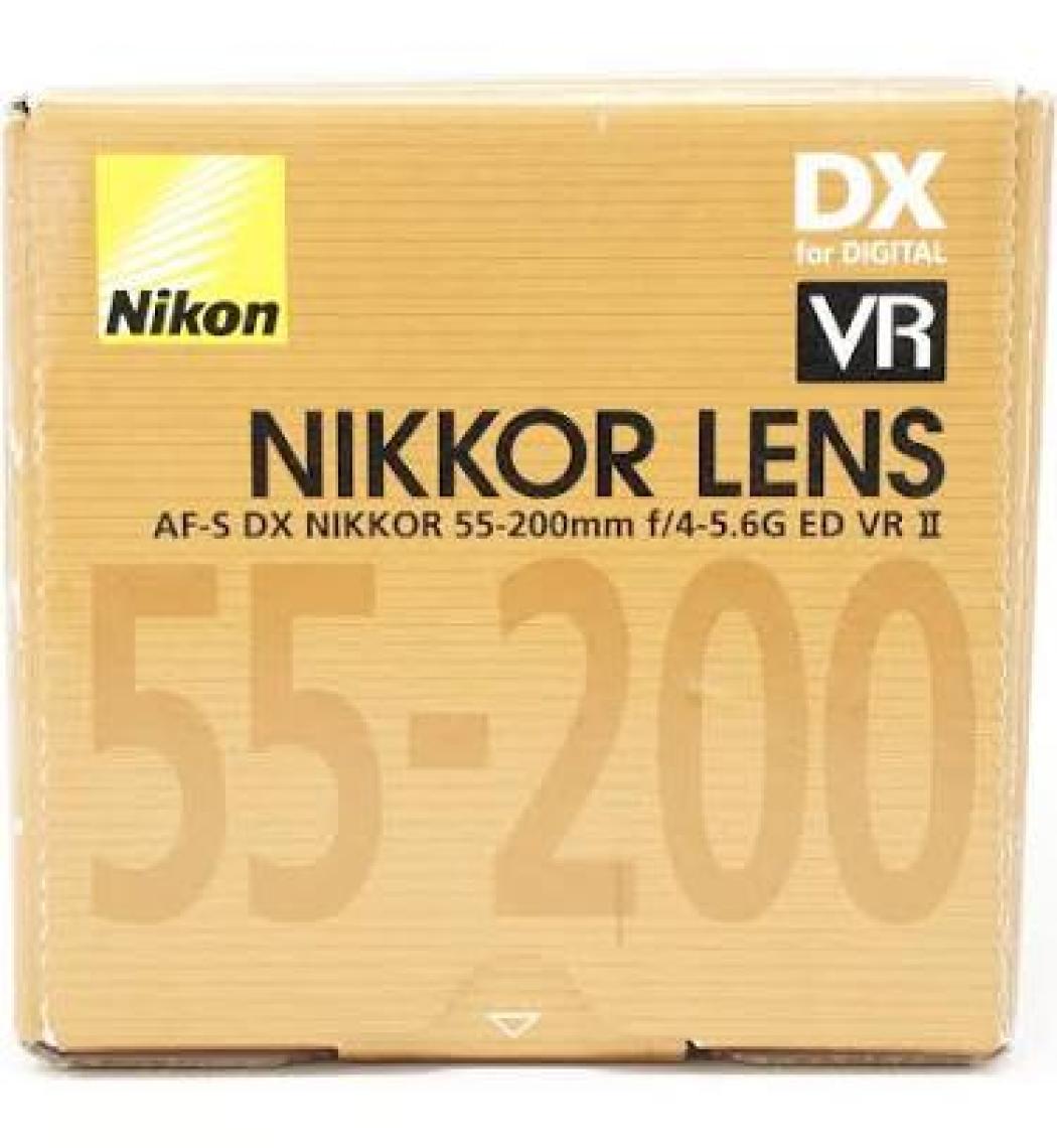 Nikon Af-S Dx Nikkor 55-200MM F/4-5.6g Ed Vr Iı Lens