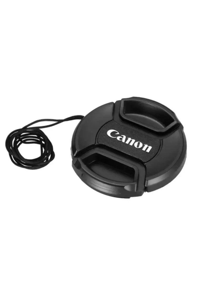 Ayex Canon İçin 49 mm Snap On Lens Objektif Kapağı Bağcıklı