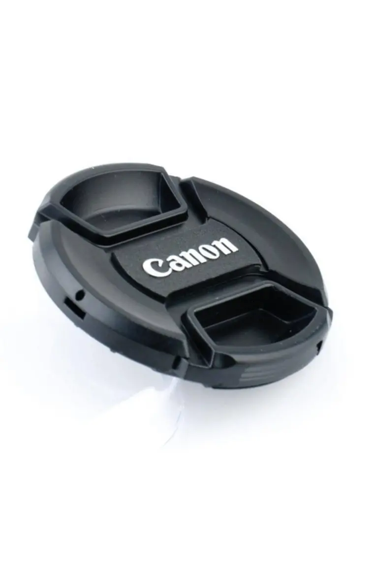 Ayex Canon İçin 49 mm Snap On Lens Objektif Kapağı Bağcıklı