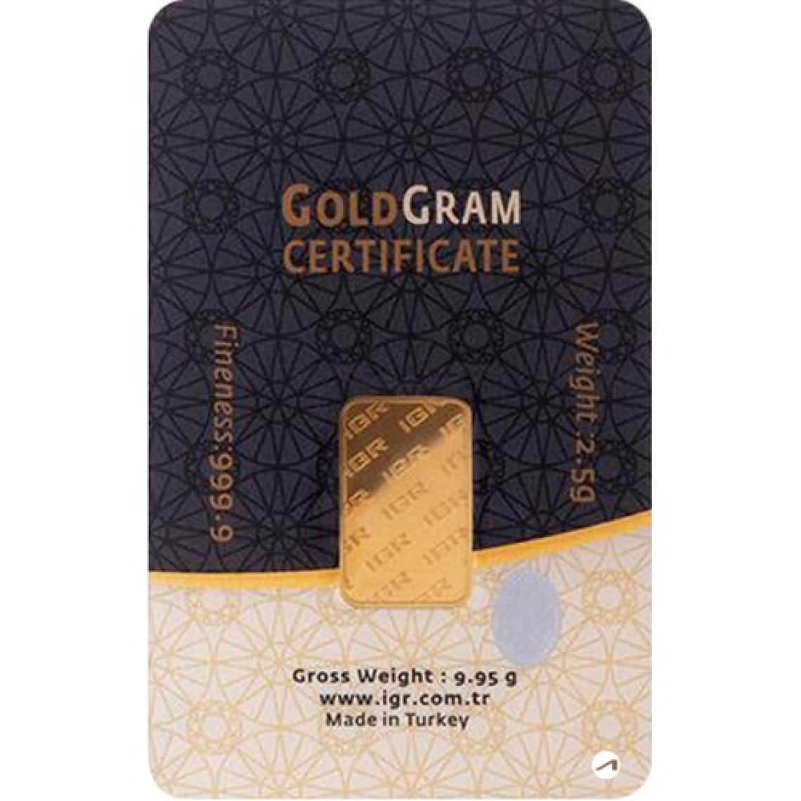 Altın Bazaar 2.5 Gr 24 Ayar 999.9 Milyem Iar Gram Altın