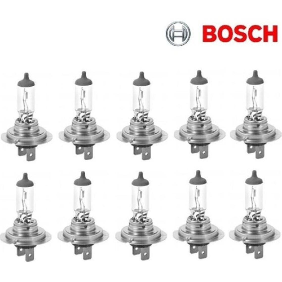 Bosch 10 Adet Bosch H7 12V 55W Far Ampülü﻿﻿ ,h7 Ampül,h7 Far Ampülü Standart Kutulu