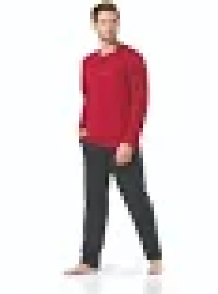 Pierre Cardin Erkek Uzun Kollu Penye  Pijama