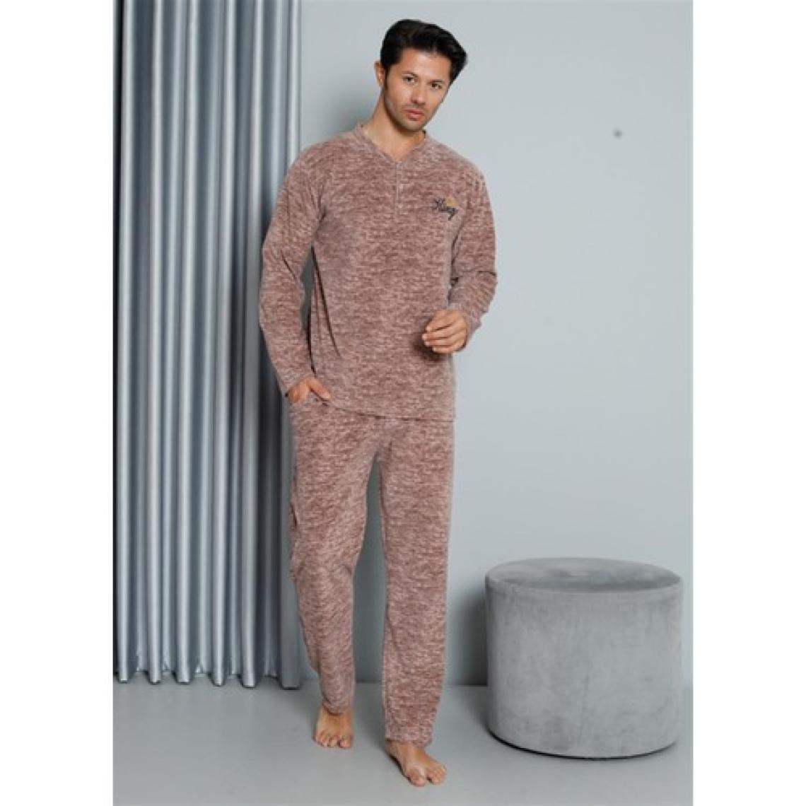 Akbeniz WelSoft Polar Erkek Pijama Takımı 6827