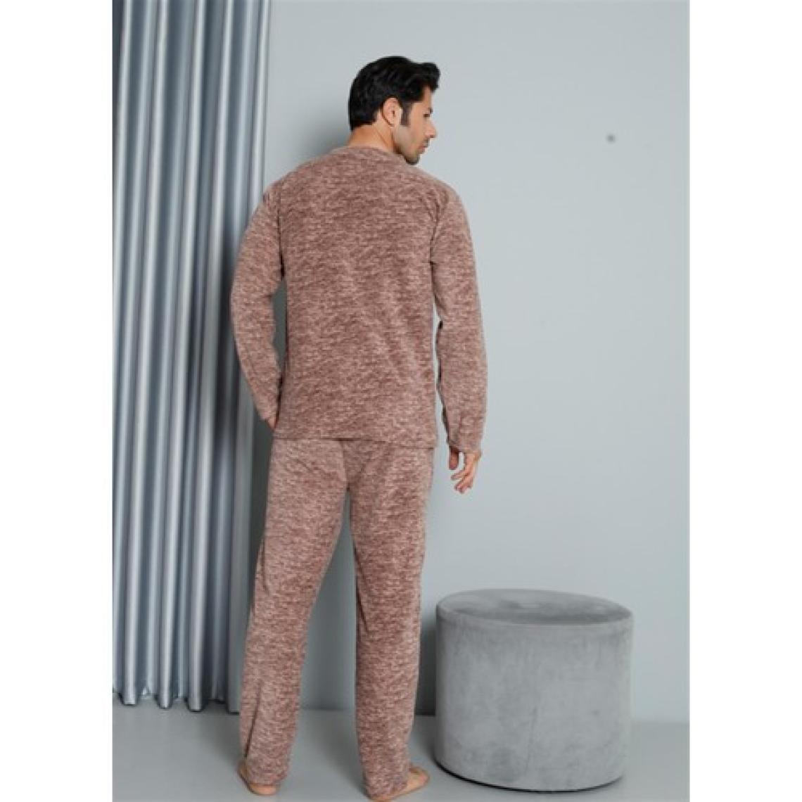 Akbeniz WelSoft Polar Erkek Pijama Takımı 6827