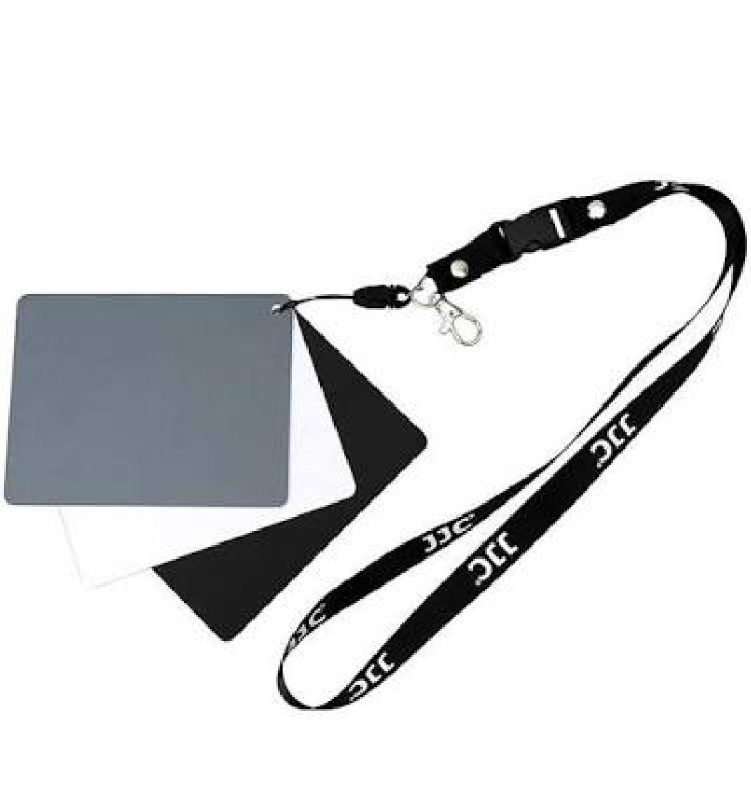 JJC 3in1 Beyaz Ayarı & Gri Kart Seti (10 x 13 cm)