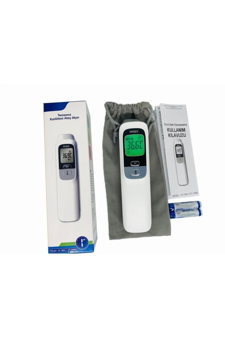 Temassız Ateş Ölçer Kızıl Ötesi Vücut Ve Alından Termometre Ft-100b