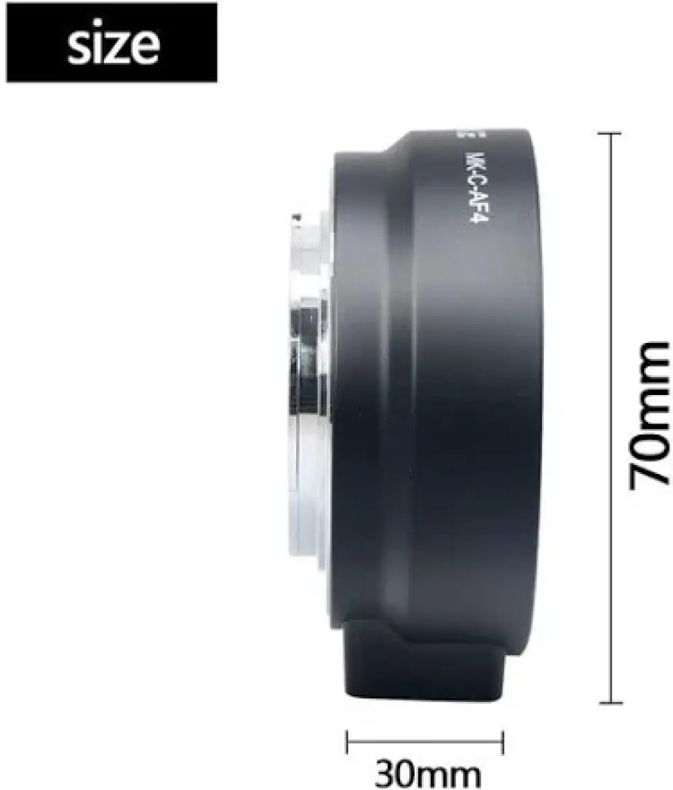 MeiKe Canon EOS M İçin Canon EOS EF / EFS Auto Focus Lens Adaptörü
