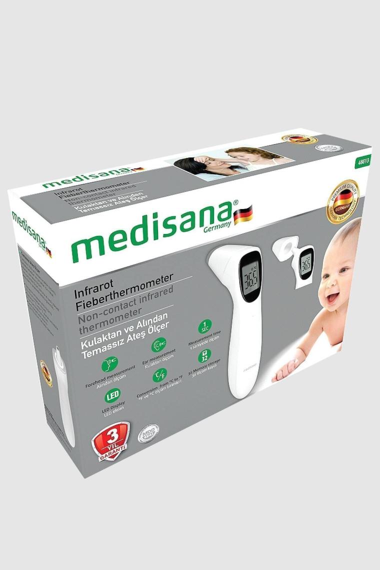 Alman Tasarım Alından ve Kulaktan Temassız Ateş Ölçer 48613