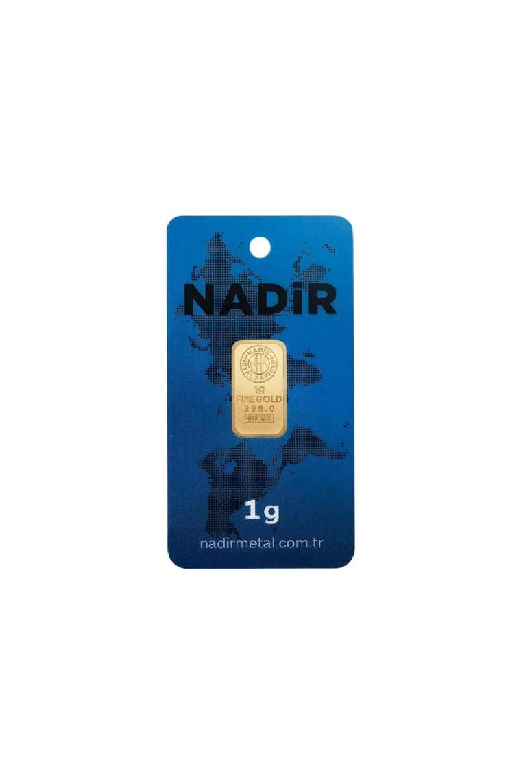 İstanbul Altın Rafinerisi 1 Gram (995) 24 Ayar Külçe Altın